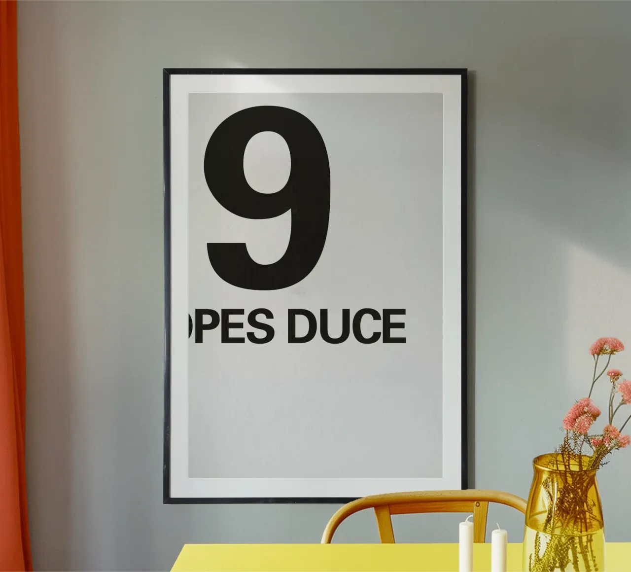 The Duce Poster hahnemühle by And I Love You She Said