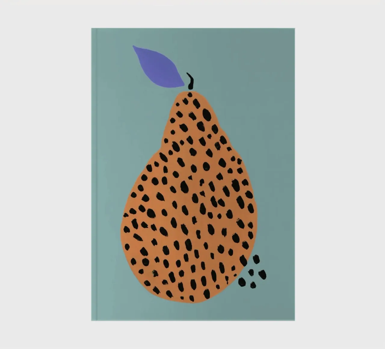 Joyful Fruits - Pear notebook by Atelier Mave