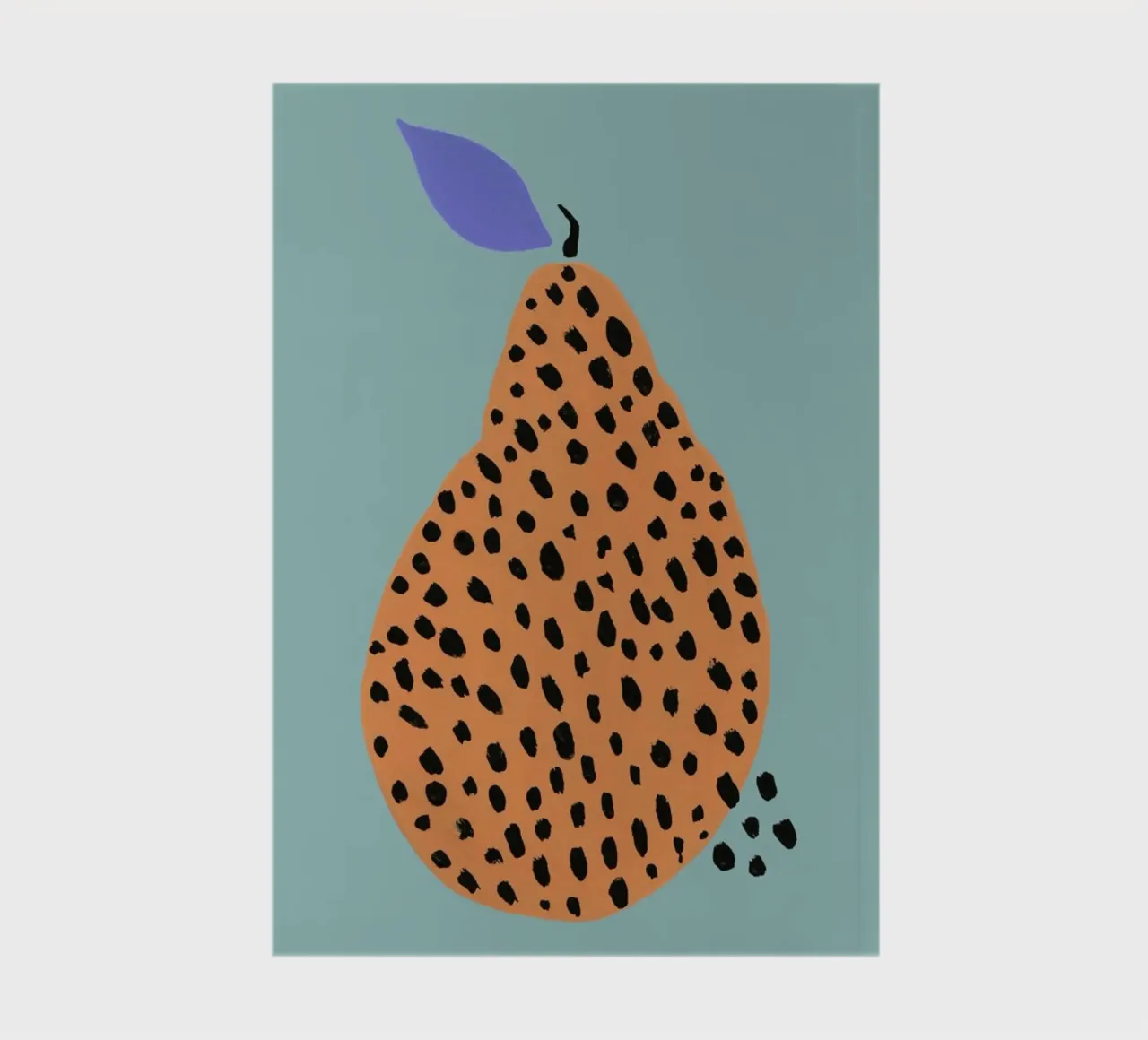 Joyful Fruits - Pear notebook by Atelier Mave