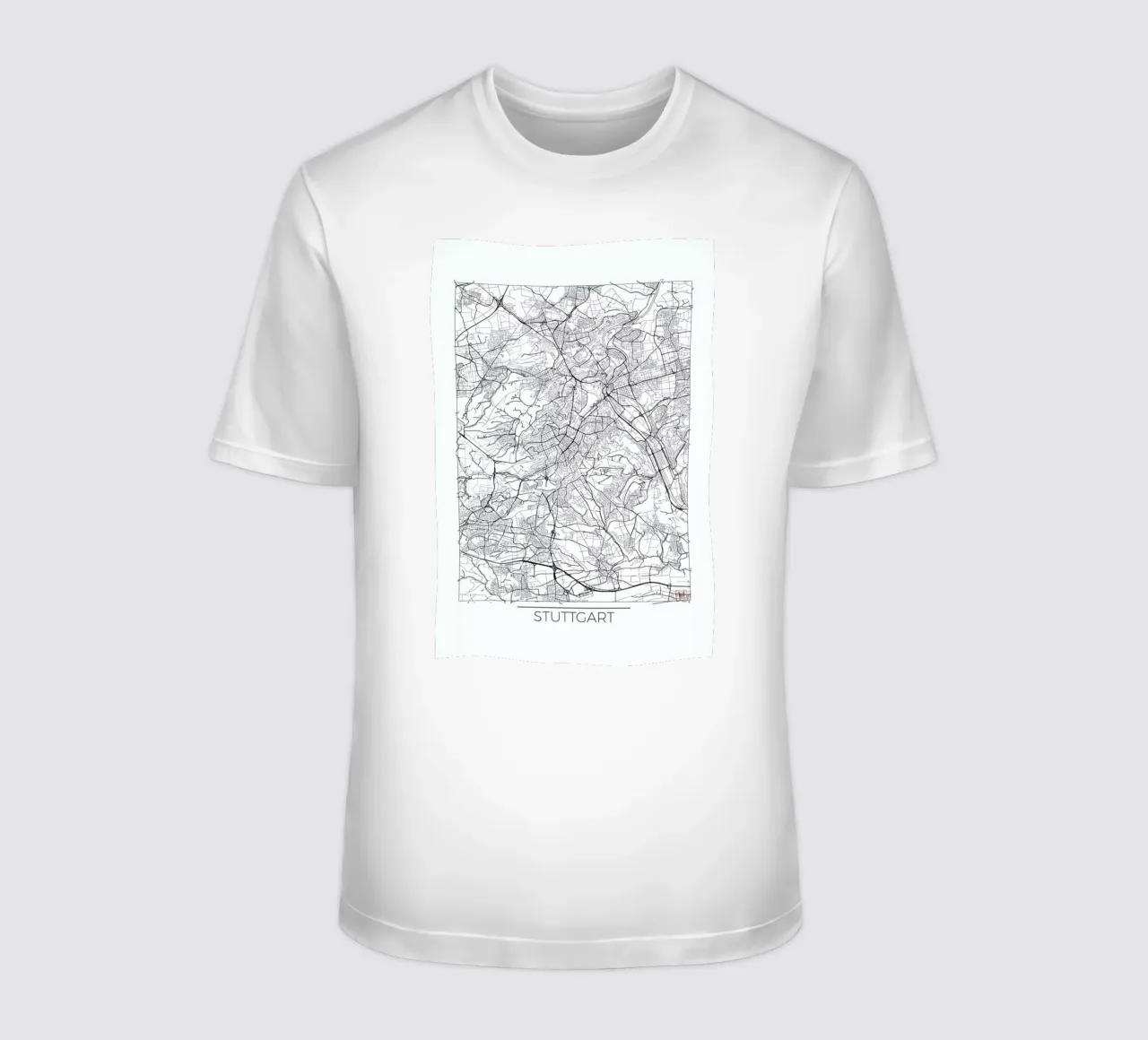 Stuttgart Minimal t-shirt da Hubert Roguski