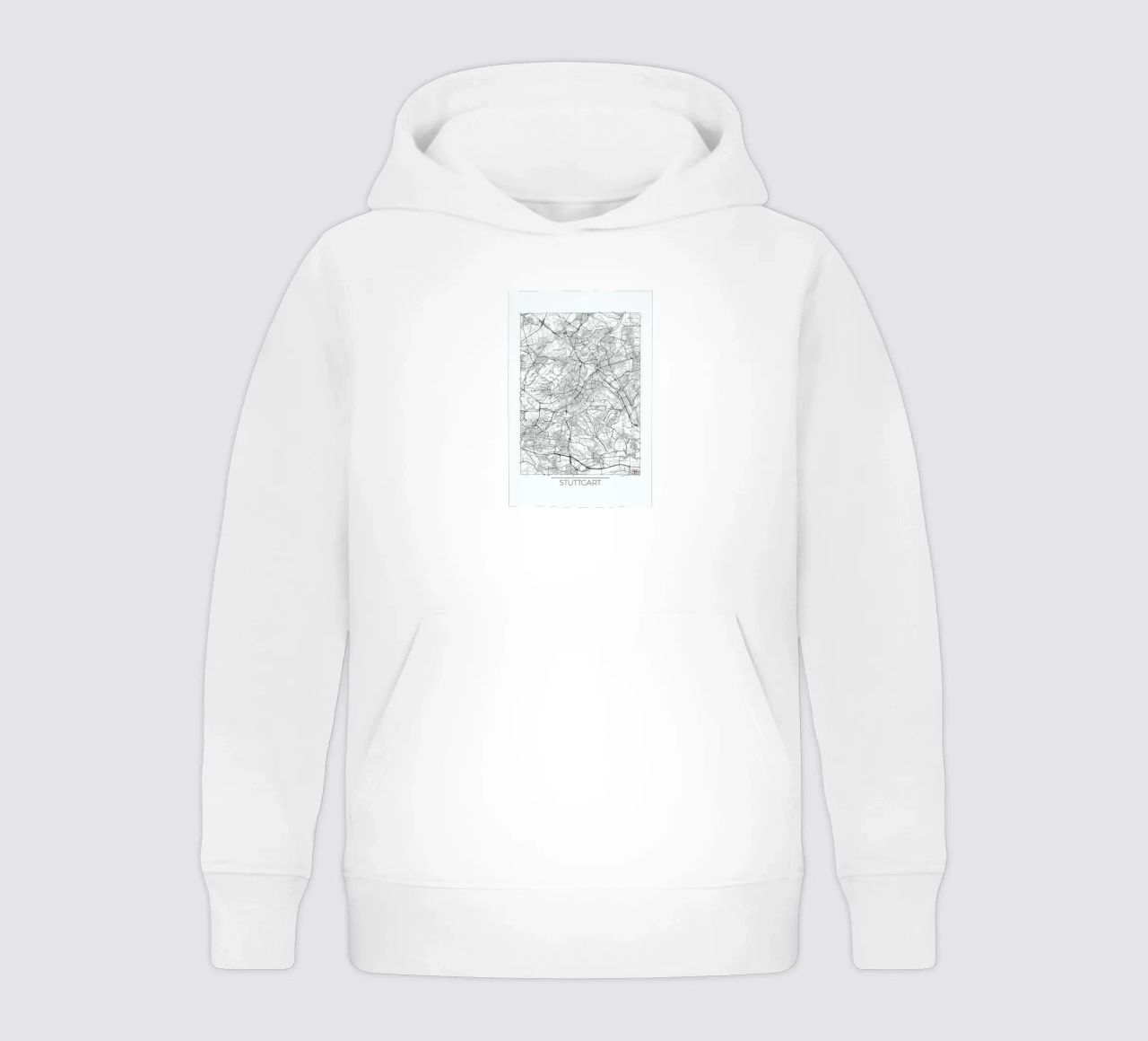 Stuttgart Minimal felpa bambino con cappuccio da Hubert Roguski