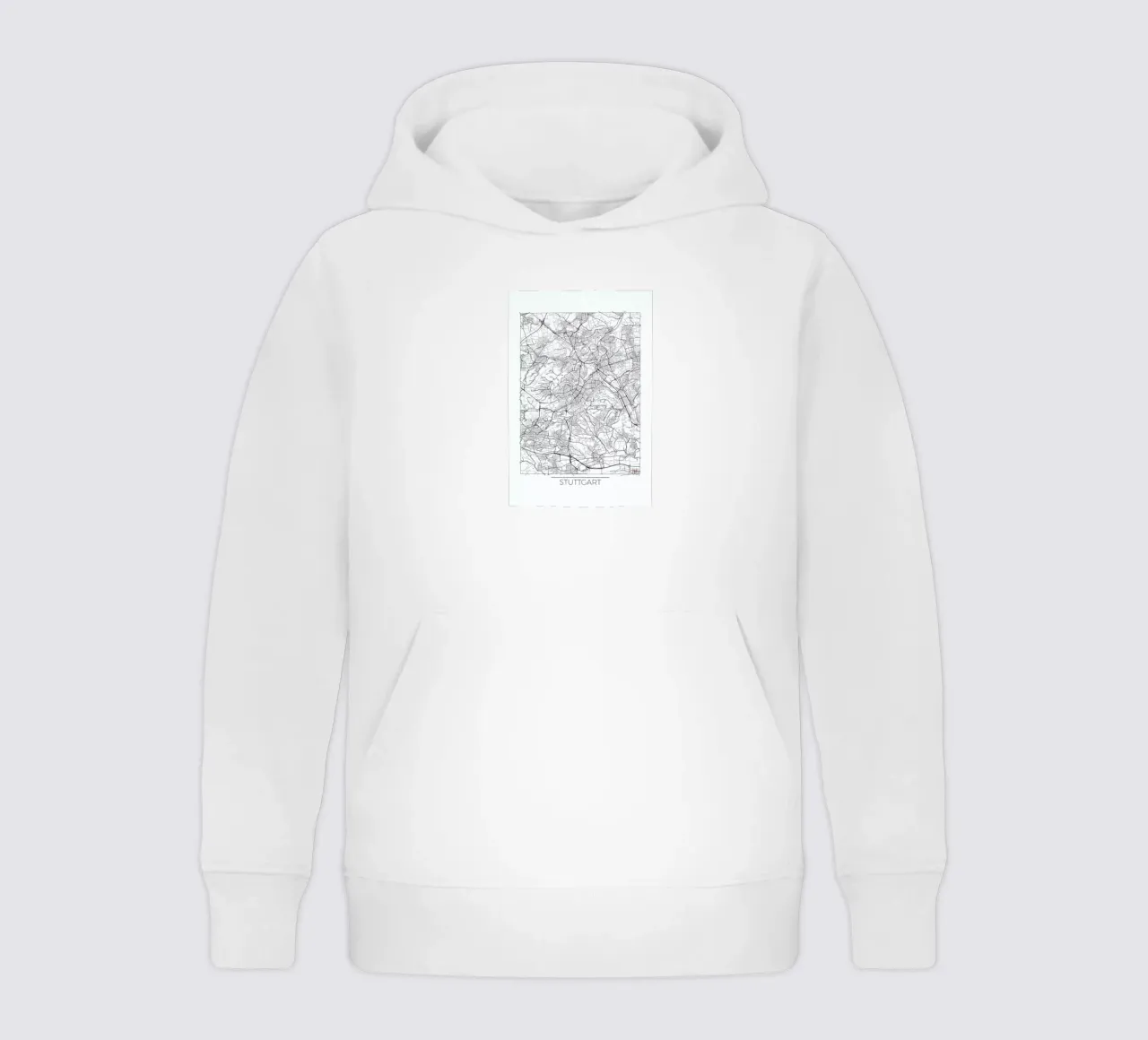 Stuttgart Minimal felpa bambino con cappuccio da Hubert Roguski