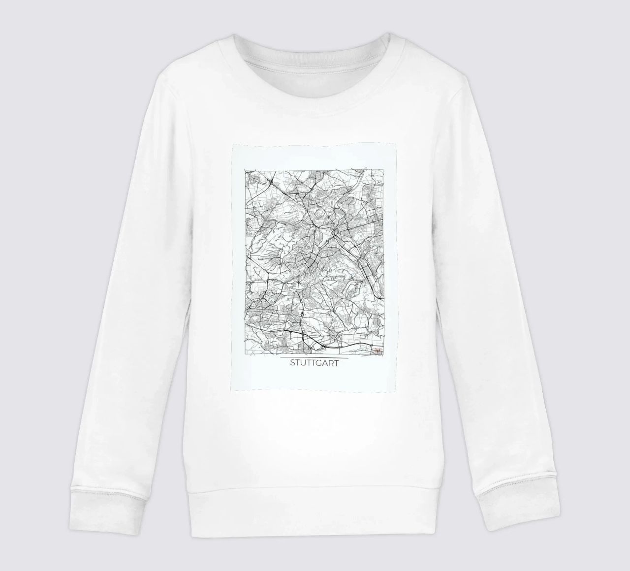 Stuttgart Minimal felpa bambino da Hubert Roguski