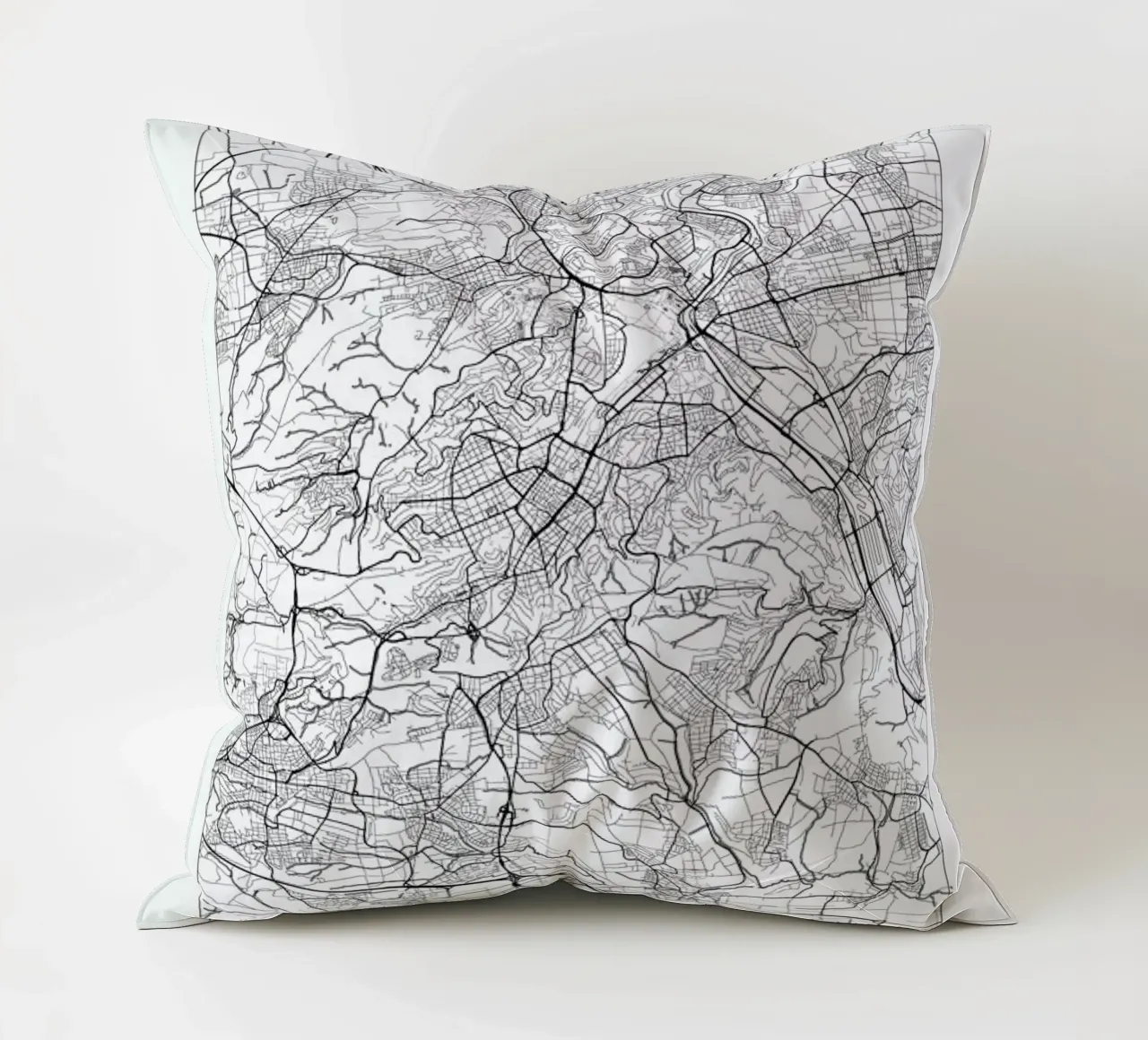 Stuttgart Minimal kussen van Hubert Roguski