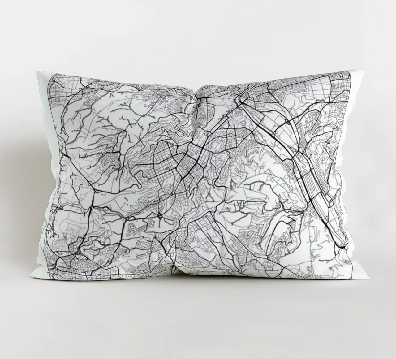 Stuttgart Minimal kussen van Hubert Roguski