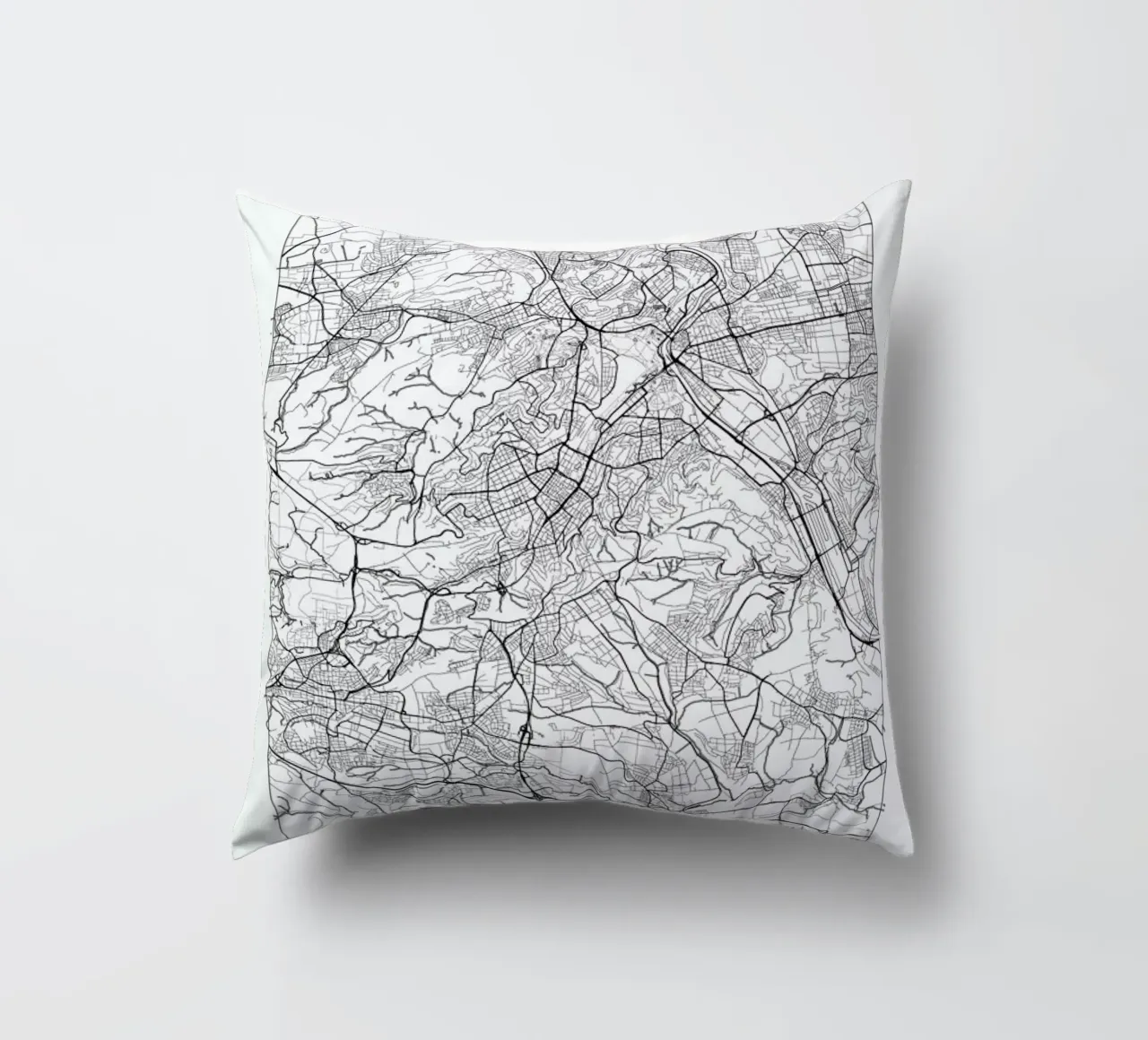 Stuttgart Minimal kussen van Hubert Roguski