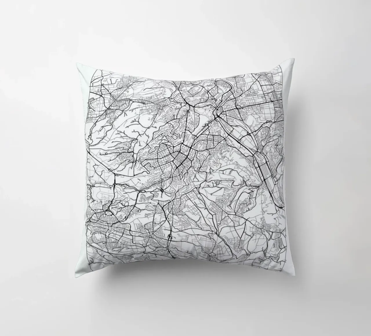 Stuttgart Minimal kussen van Hubert Roguski