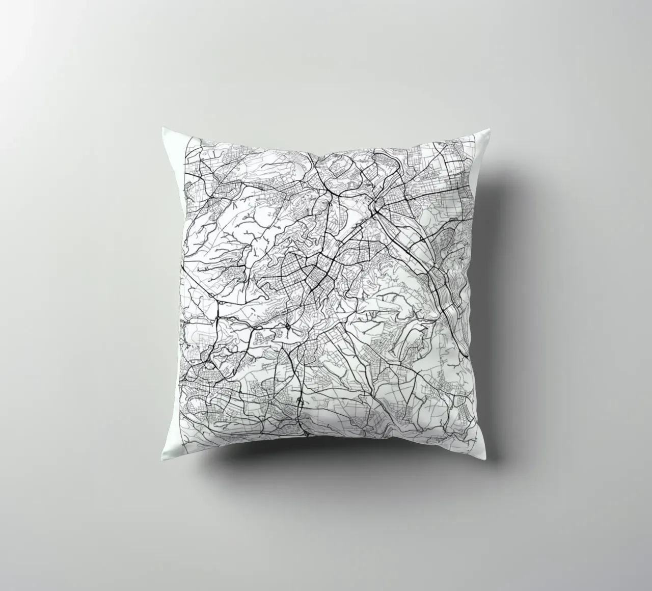 Stuttgart Minimal kussen van Hubert Roguski