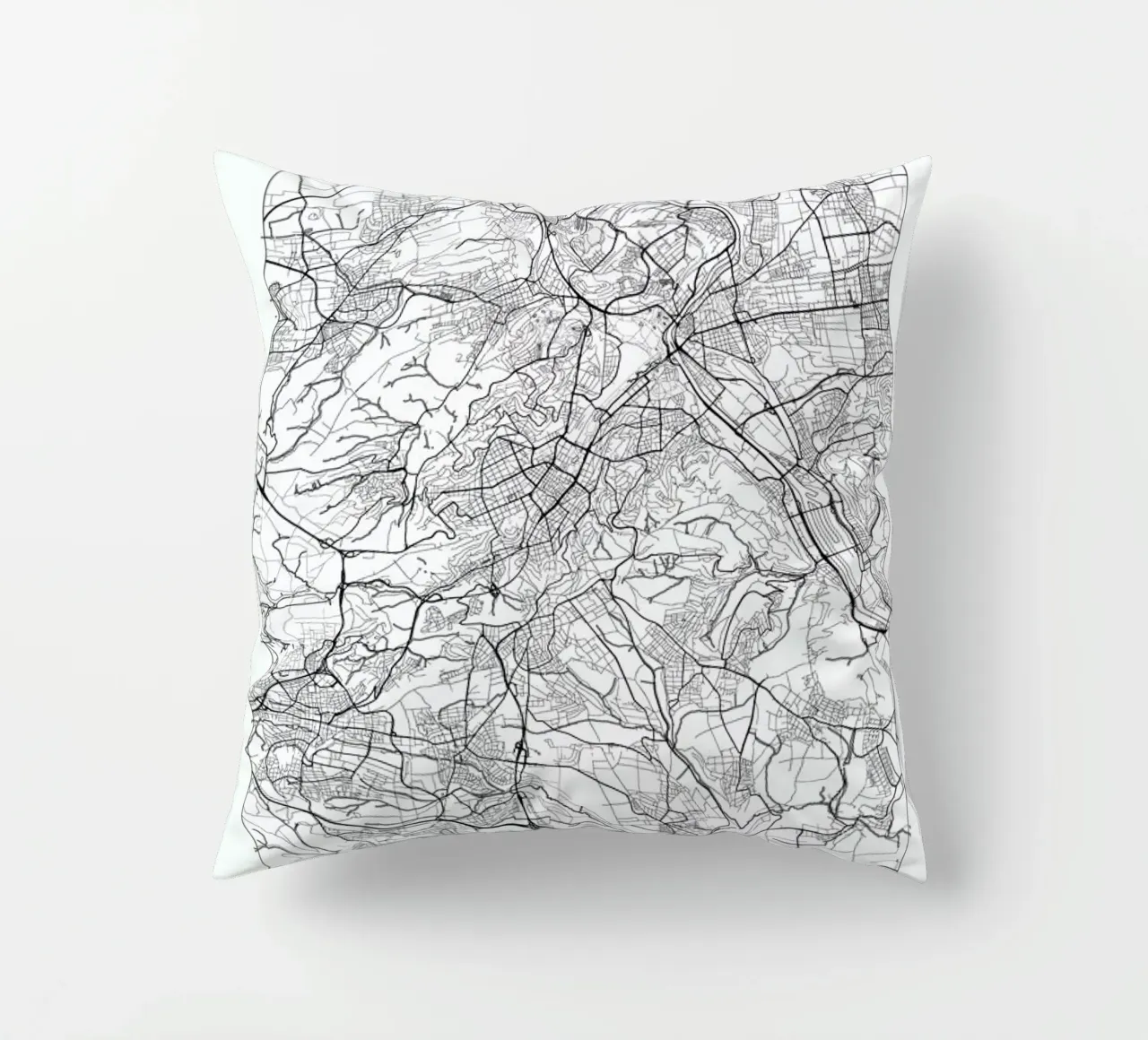 Stuttgart Minimal kussen van Hubert Roguski