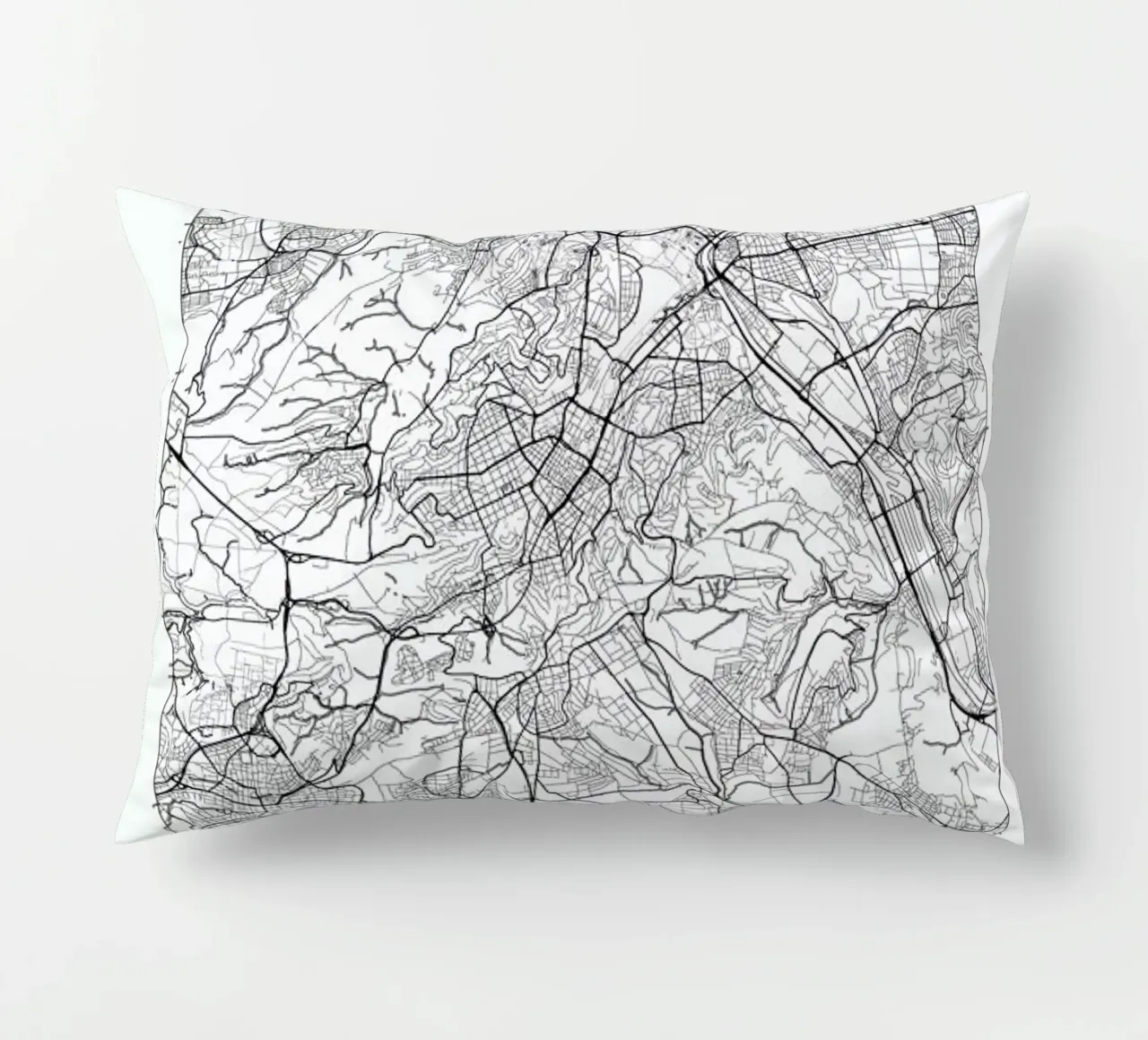 Stuttgart Minimal kussen van Hubert Roguski