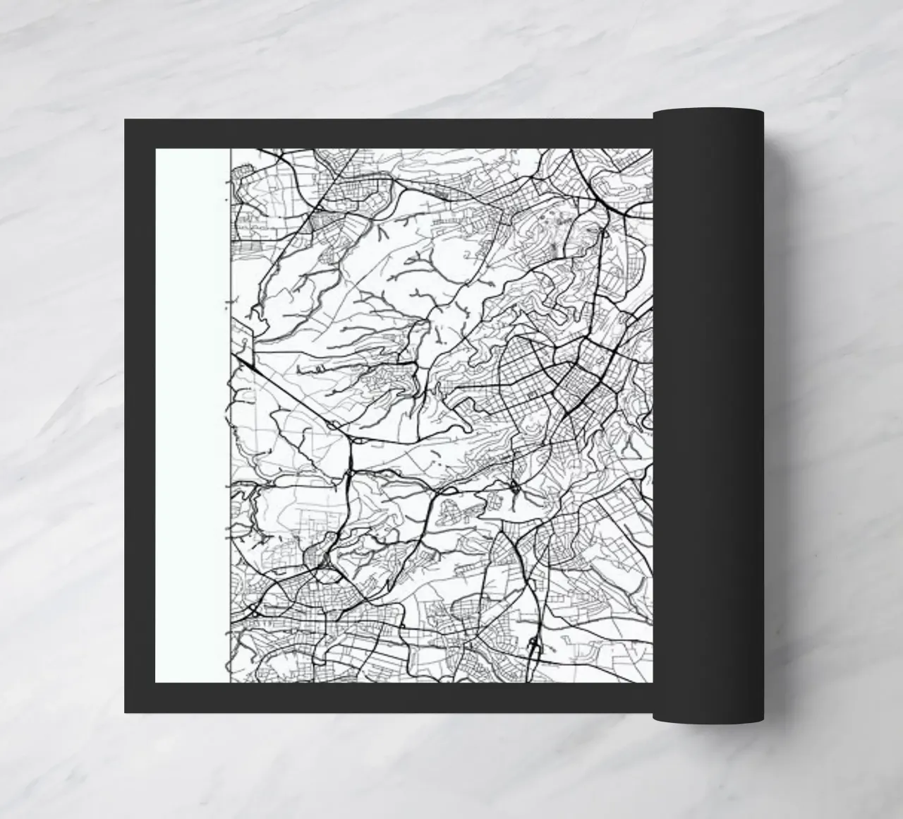 Stuttgart Minimal paillasson de Hubert Roguski