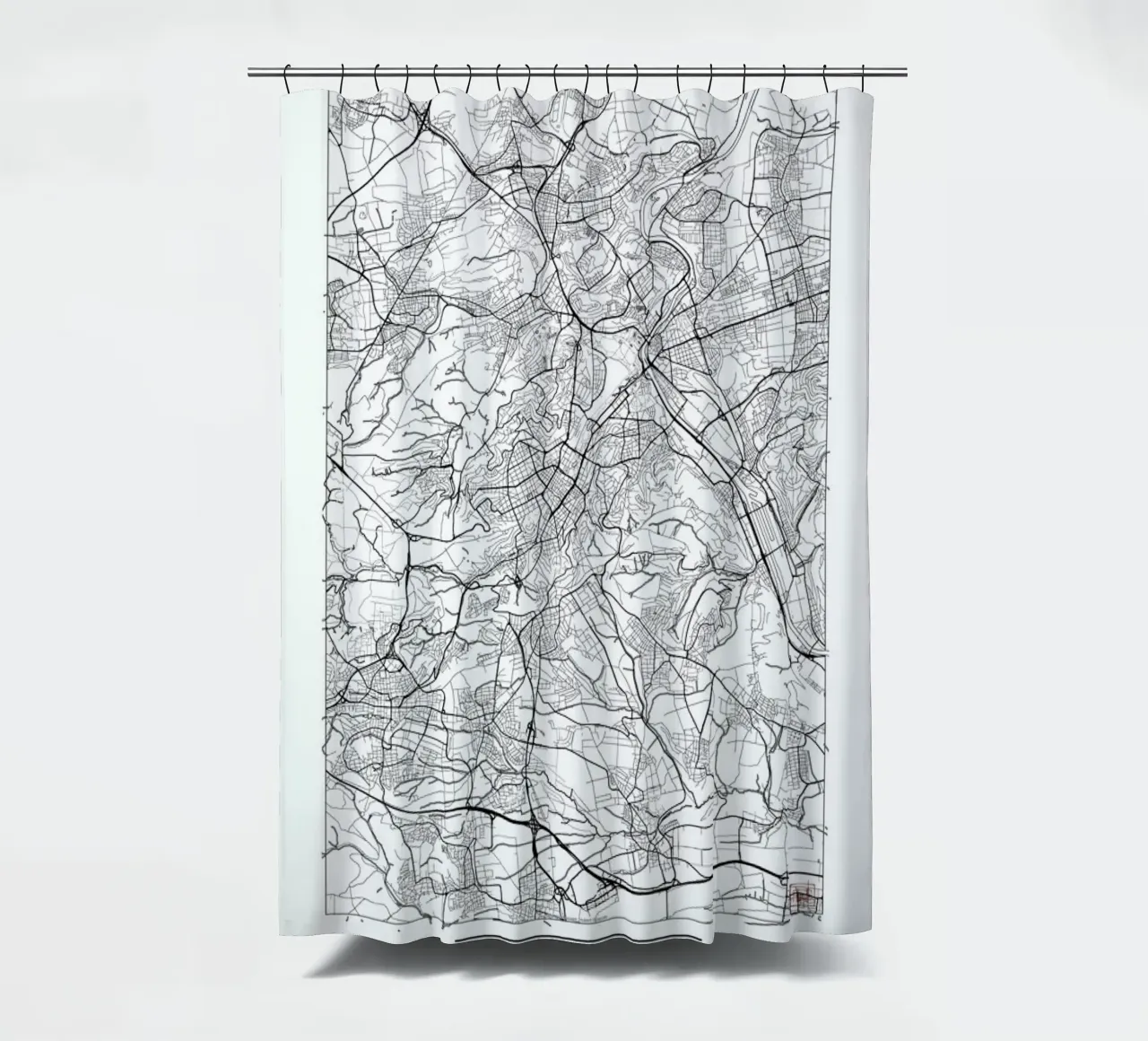 Stuttgart Minimal cortina de baño de Hubert Roguski