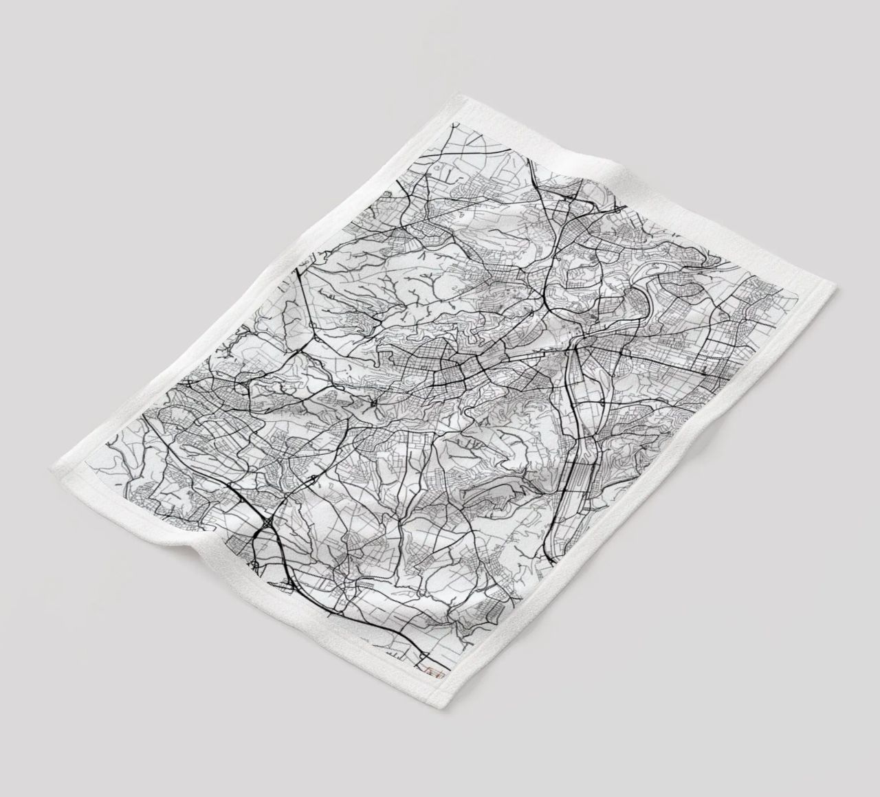 Stuttgart Minimal coperta in pile da Hubert Roguski