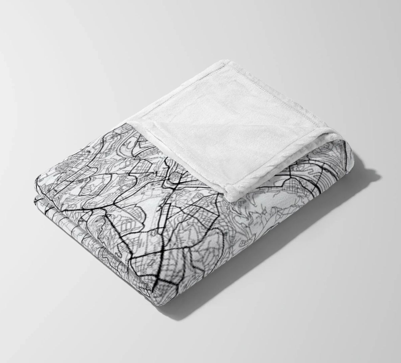 Stuttgart Minimal coperta in pile da Hubert Roguski