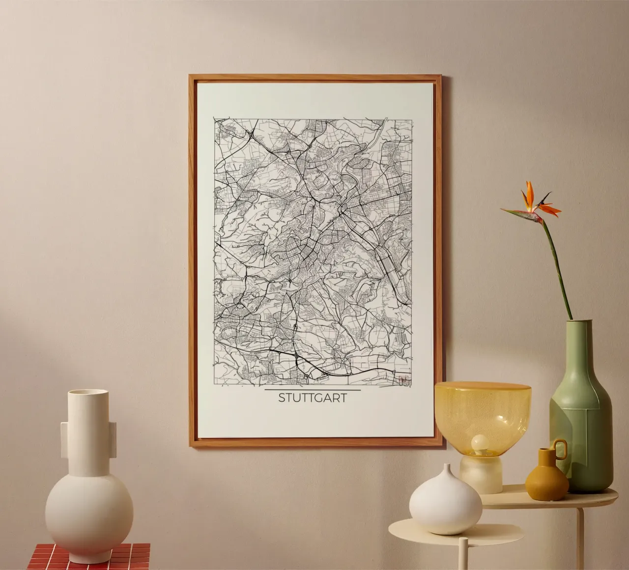 Stuttgart Minimal alluminio dibond da Hubert Roguski