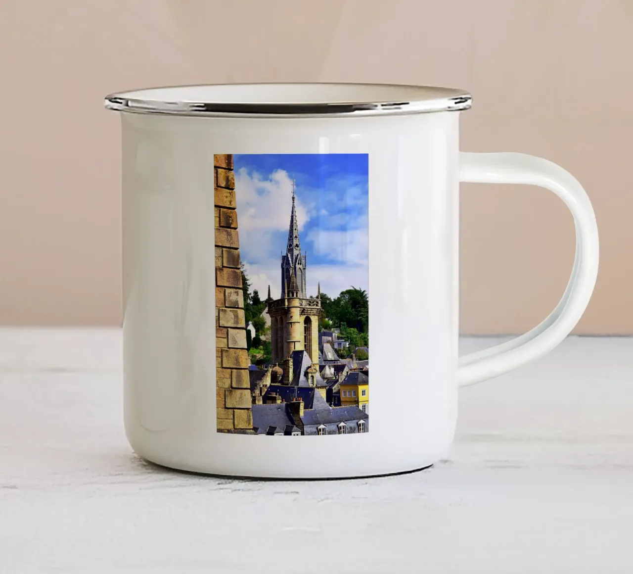 FAA240 MORLAIX FRANCE tazza in smalto da Thierry vobmann photography