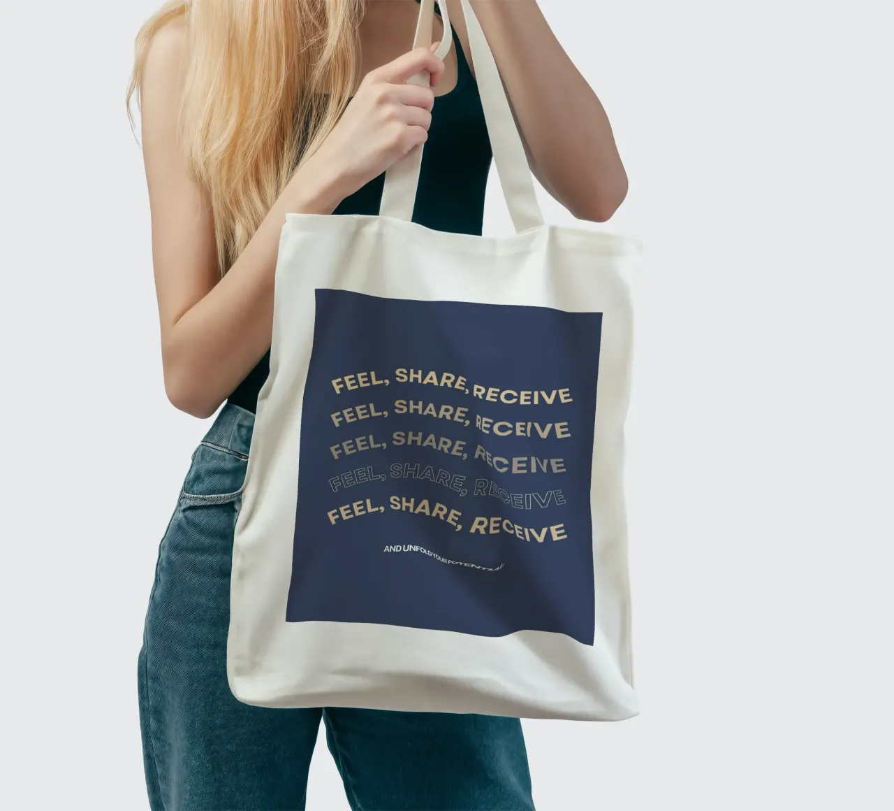 circle of life borsa in juta da Ambition Wall