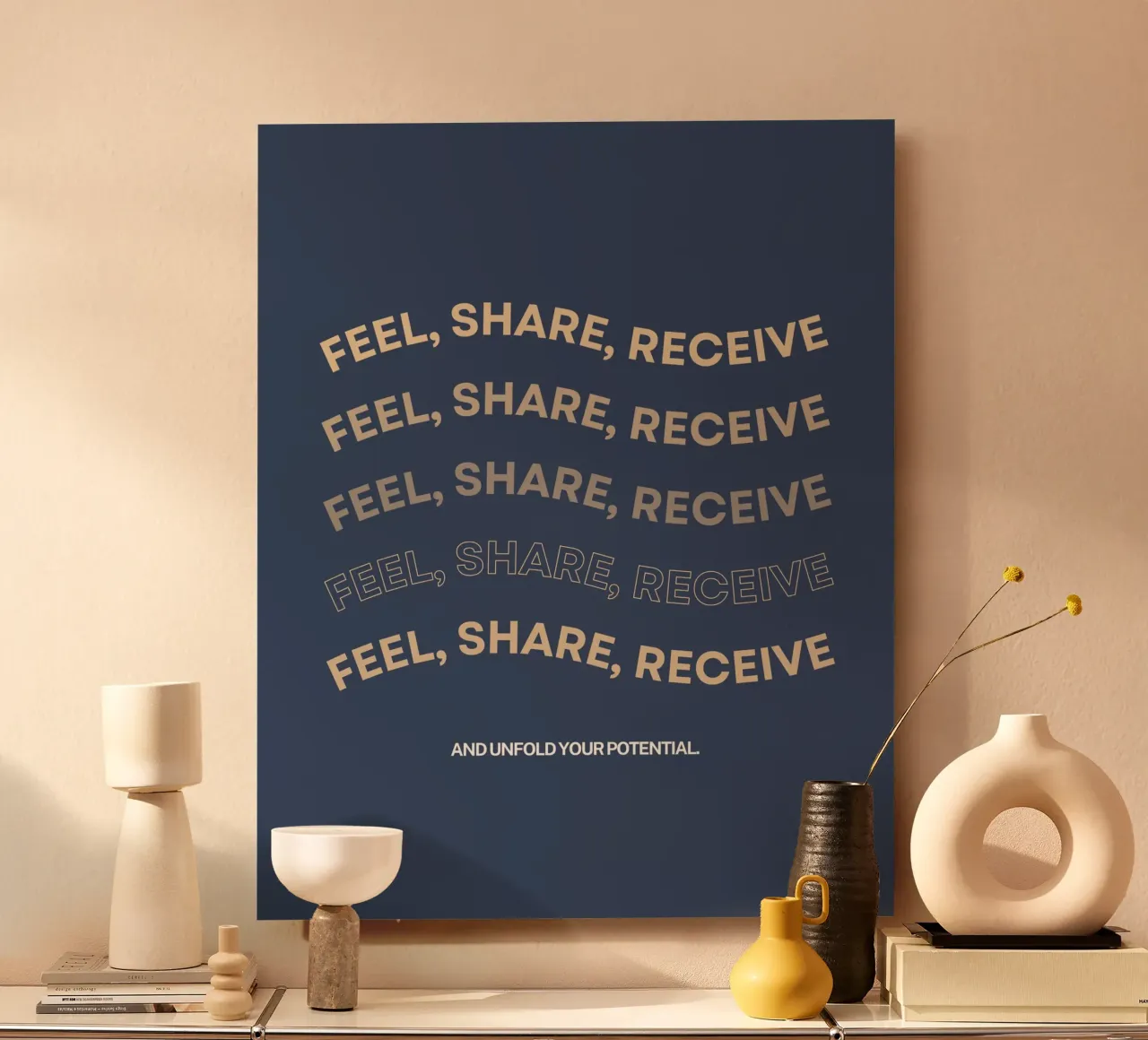 circle of life pannello forex da Ambition Wall