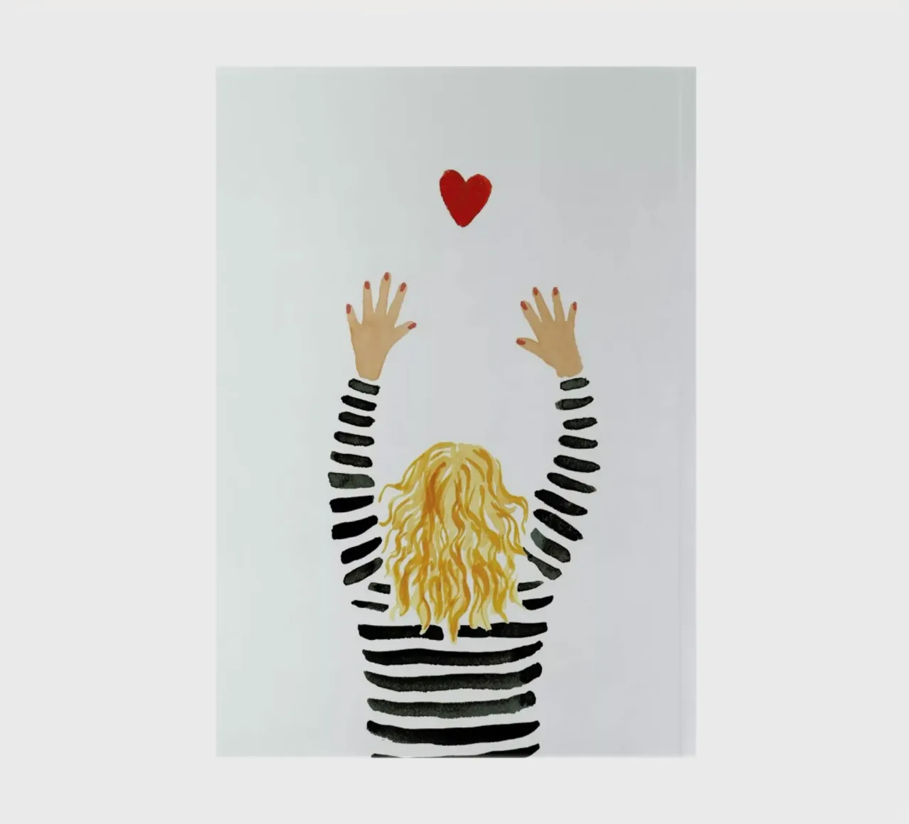 Love Catching notebook by Farina Kuklinski