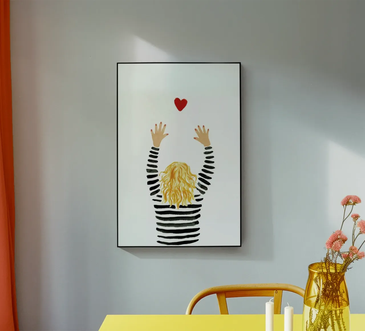 Love Catching plexiglass da Farina Kuklinski