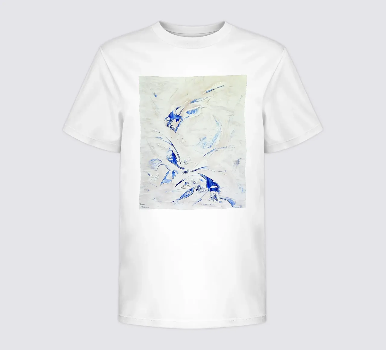 ALIVE IN A PERFECT HARMONY t-shirt bambini da Thierry Vobmann Abstract painting