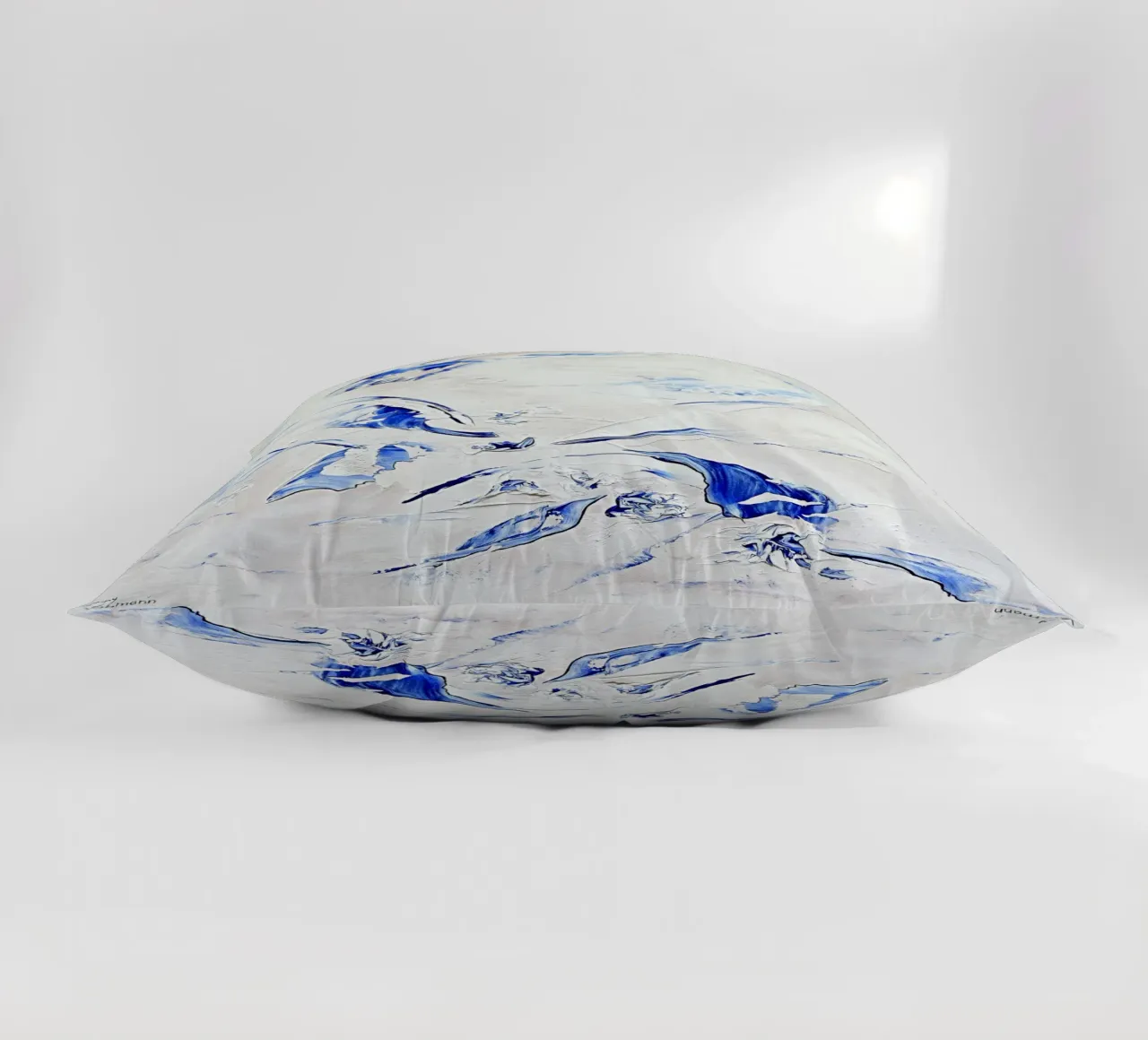 ALIVE IN A PERFECT HARMONY cuscino da Thierry Vobmann Abstract painting