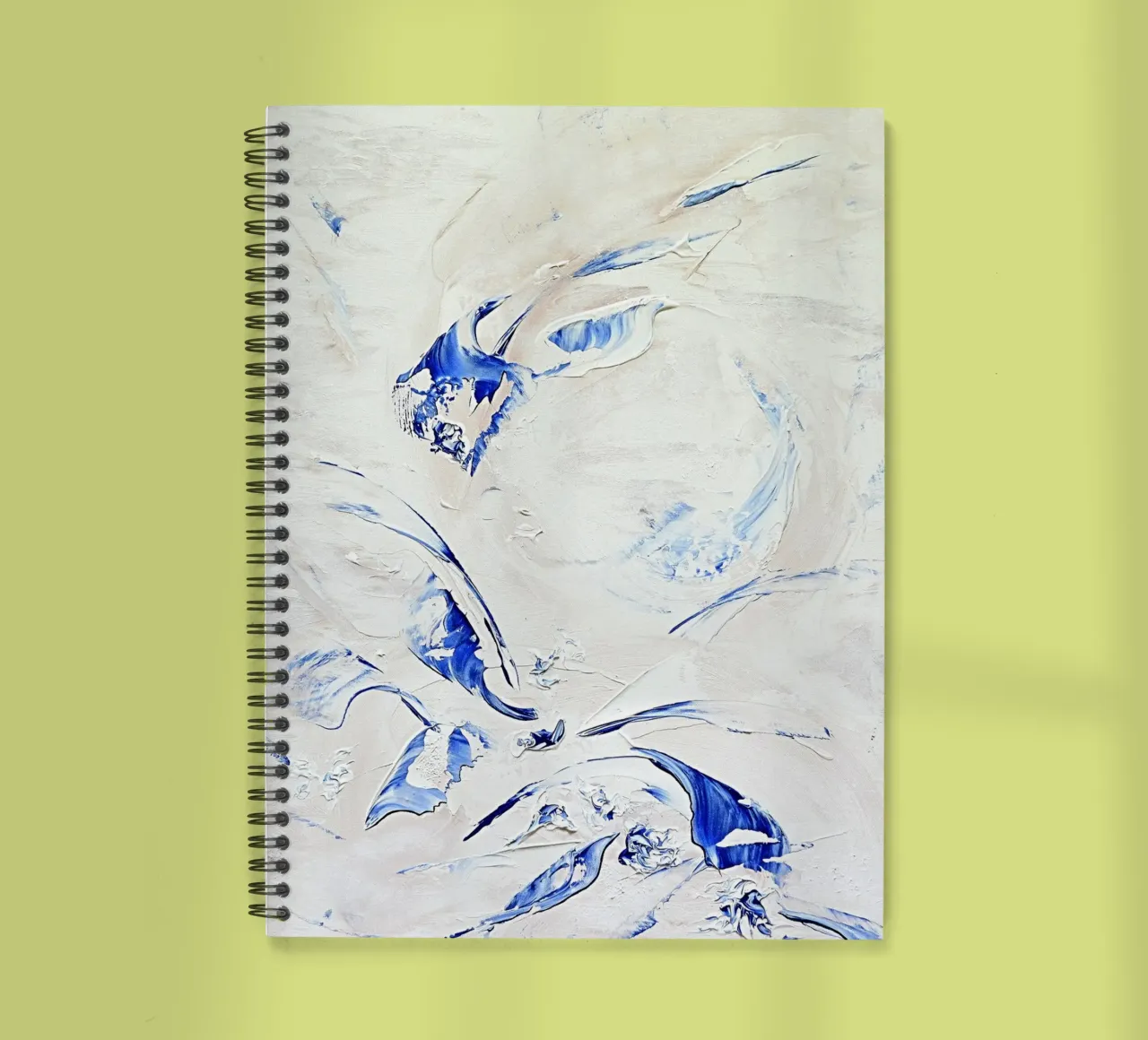ALIVE IN A PERFECT HARMONY diario ad anelli da Thierry Vobmann Abstract painting