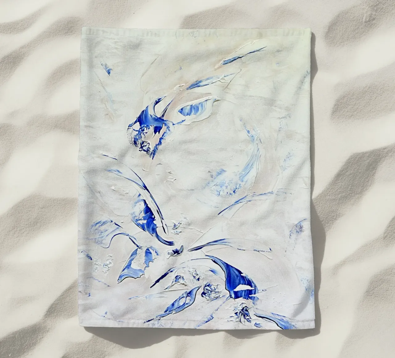 ALIVE IN A PERFECT HARMONY telo mare da Thierry Vobmann Abstract painting