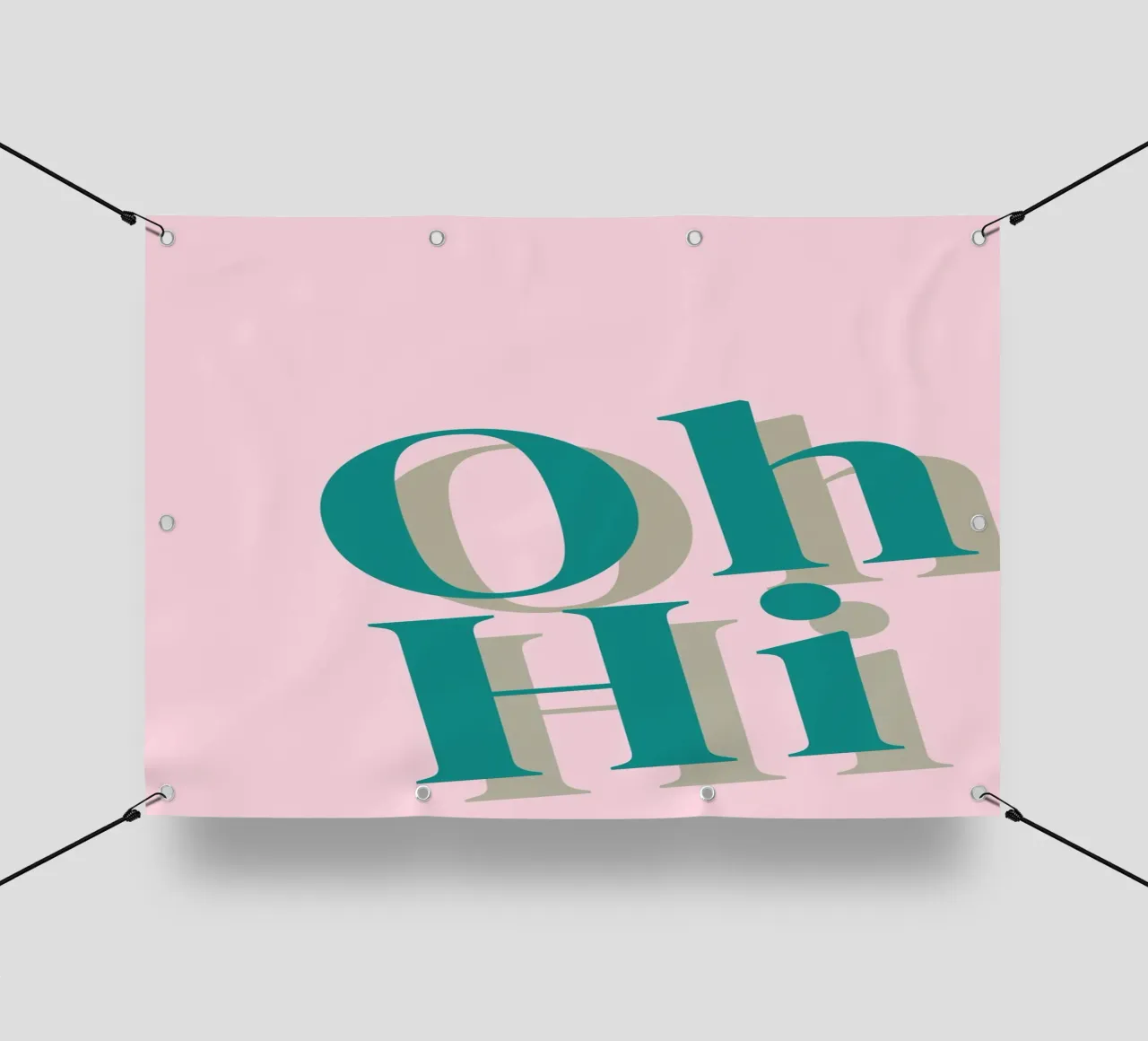 Ciao telo in pvc da Proper job studio