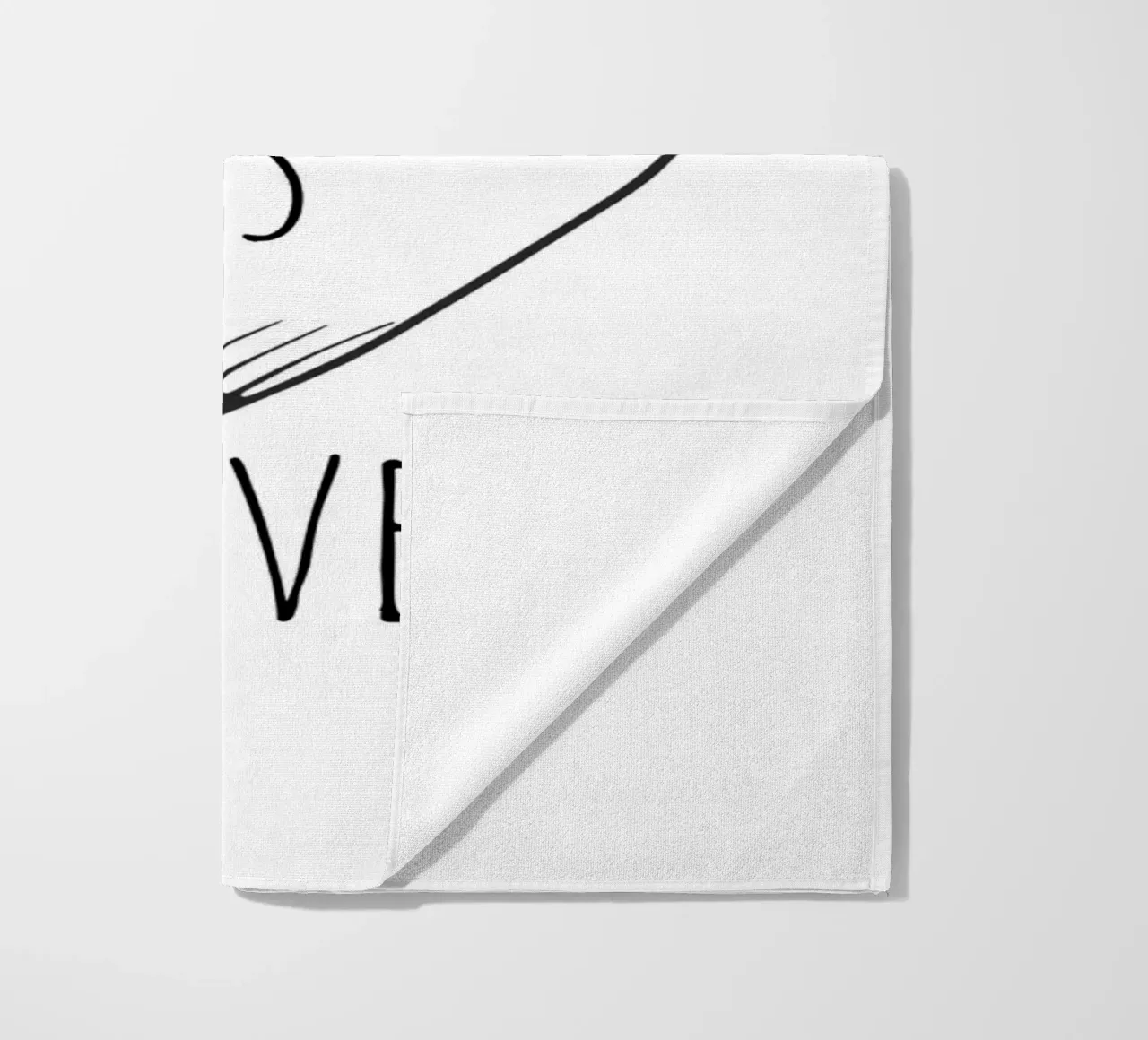 L'amore è amore telo mare da Proper job studio