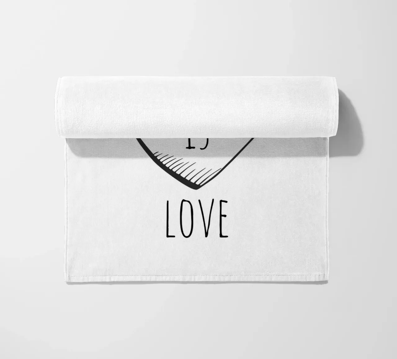 L'amore è amore telo mare da Proper job studio