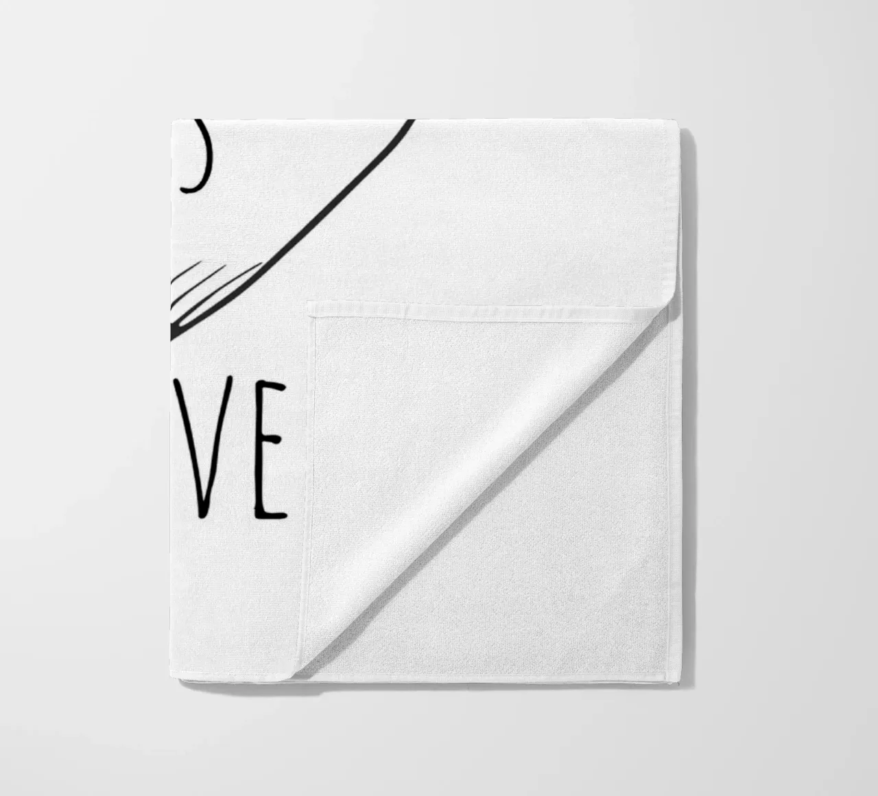 L'amore è amore telo mare da Proper job studio