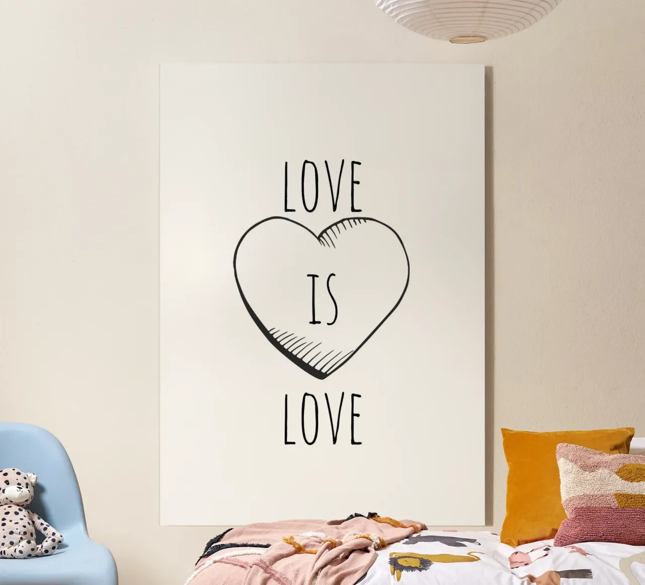 L'amore è amore plexiglass da Proper job studio