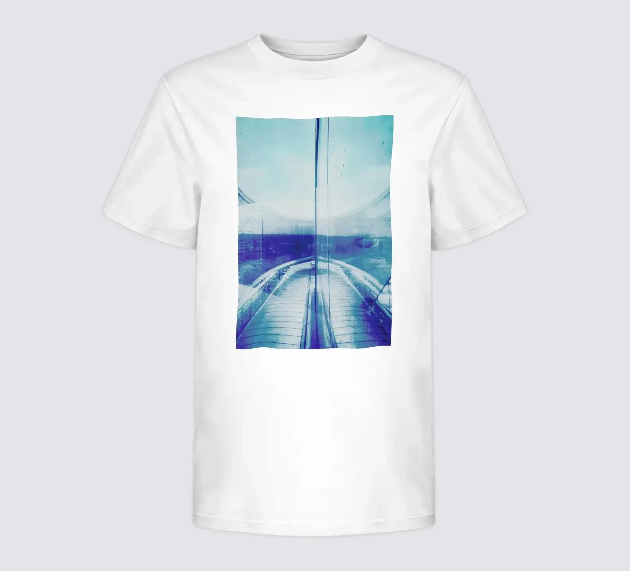 Reflection Blue t-shirt bambini da Maria Sattrup