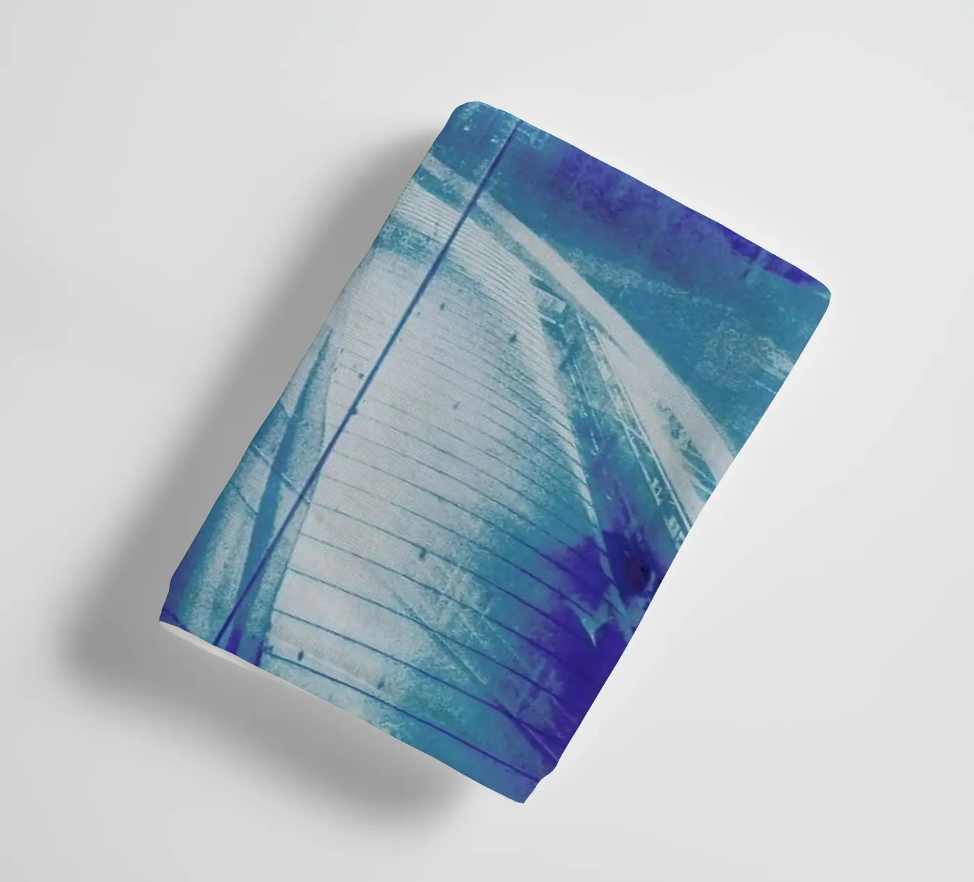 Reflection Blue towel by Maria Sattrup