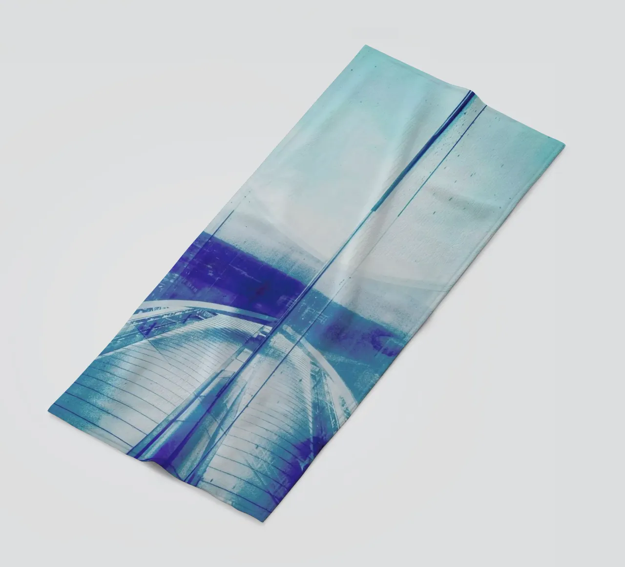 Reflection Blue telo mare da Maria Sattrup