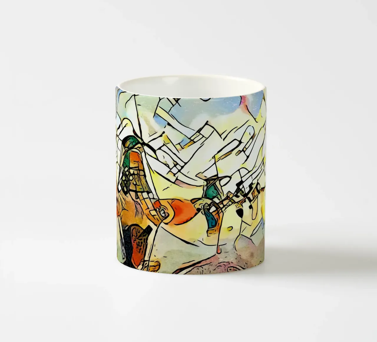 Netherlands, motif 4 ceramic mug by ZAMART