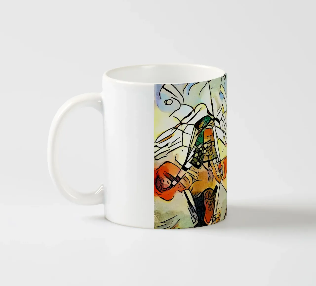Netherlands, motif 4 ceramic mug by ZAMART
