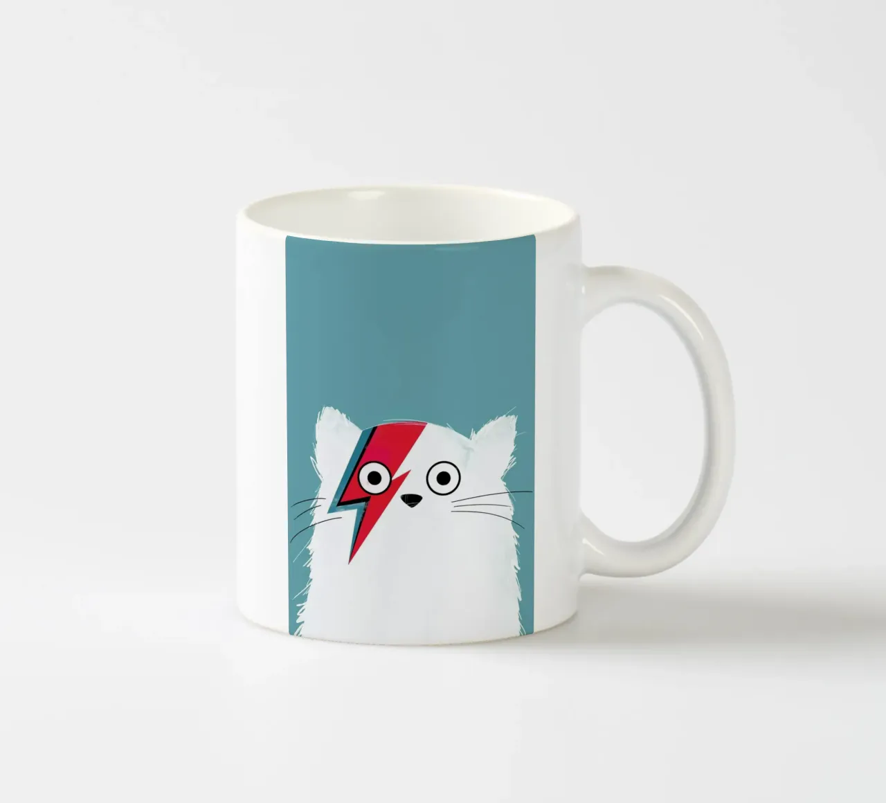 Cat - Hero 3 tazza in ceramica da Doozal