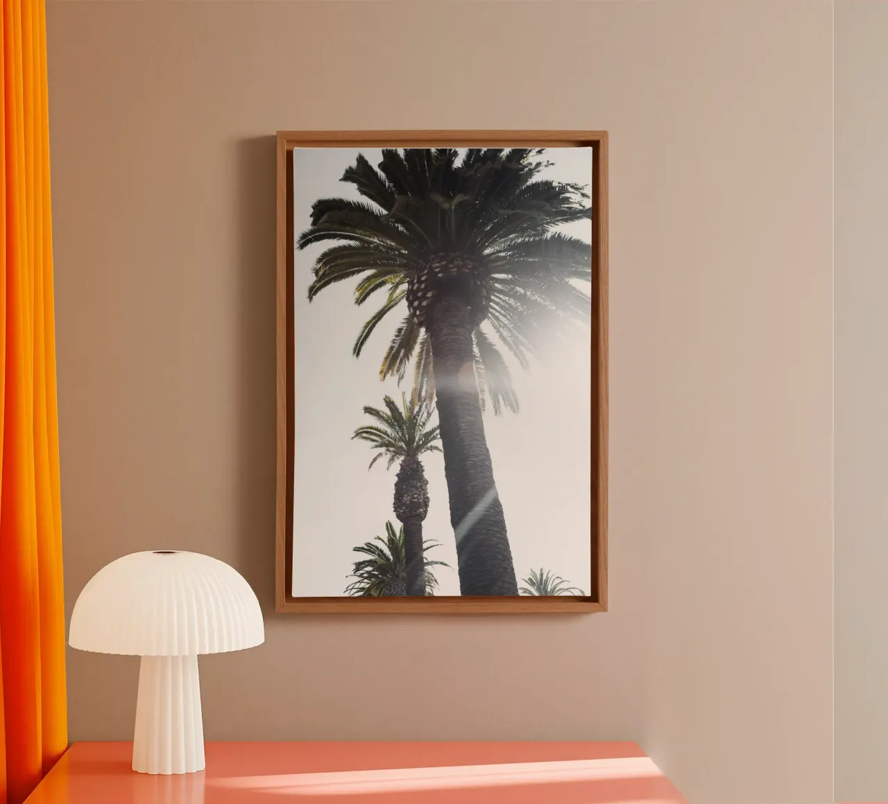 Palm Trees 7 tela da Mareike Böhmer Photography