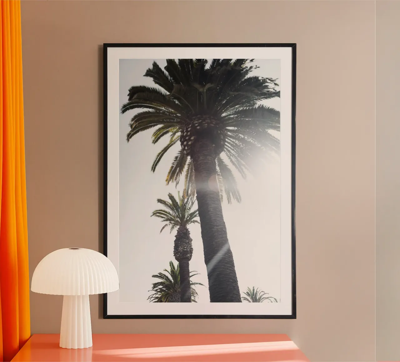 Palm Trees 7 carta hahnemühle da Mareike Böhmer Photography
