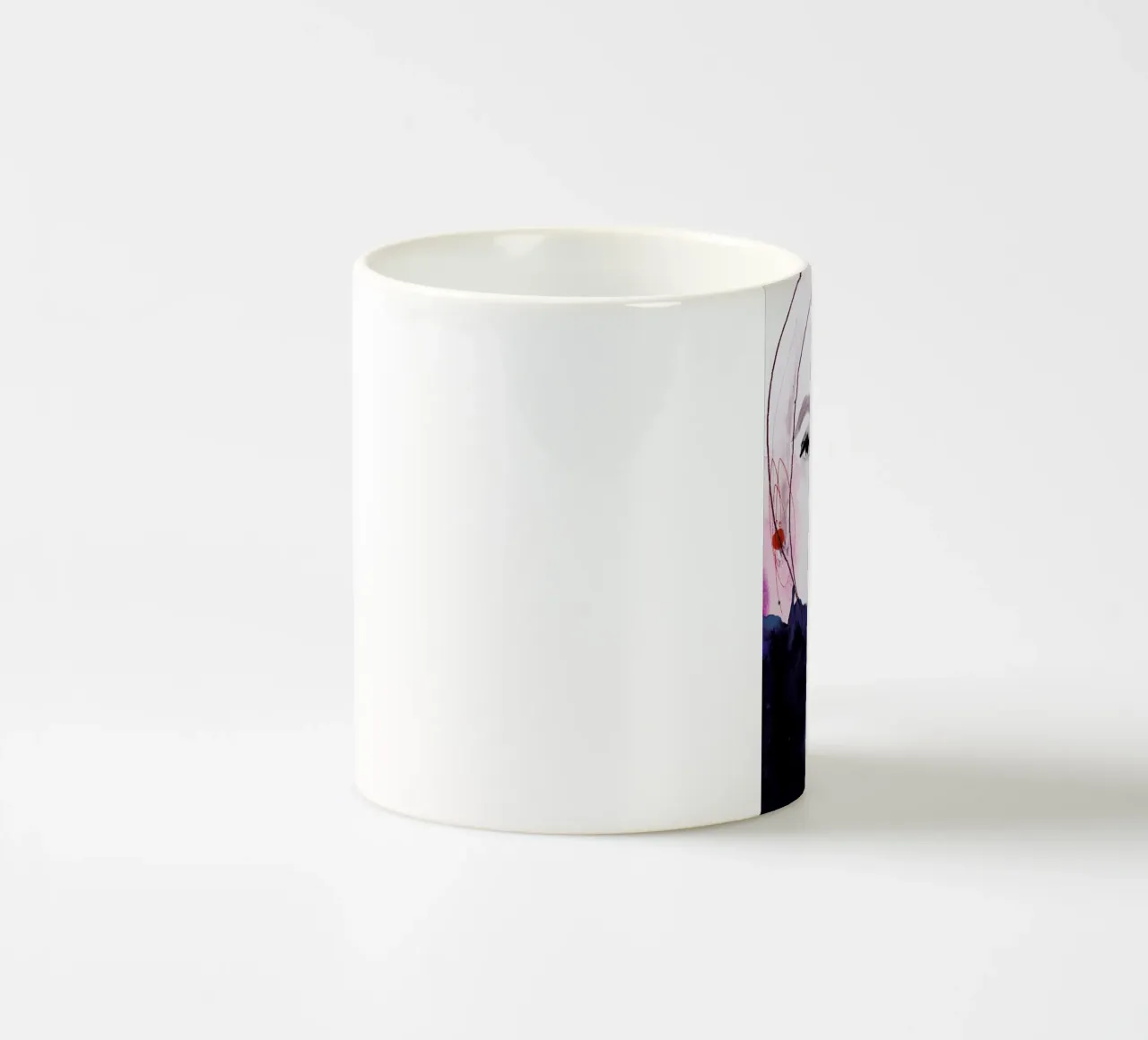 Rouge Noir tazza in ceramica da Leigh Viner