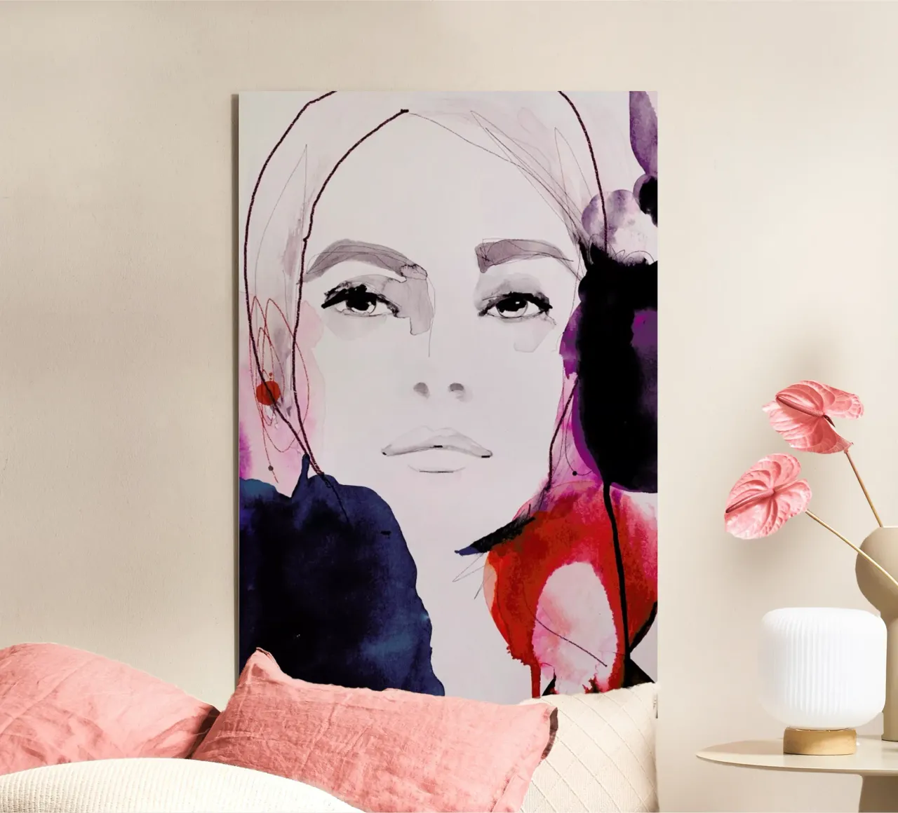 Rouge Noir alluminio dibond da Leigh Viner