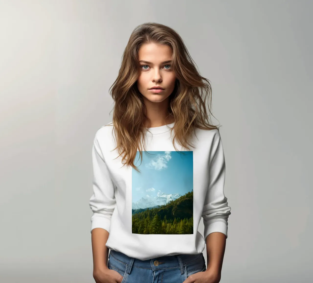 Annapurna Serenity felpa da FujiPrints