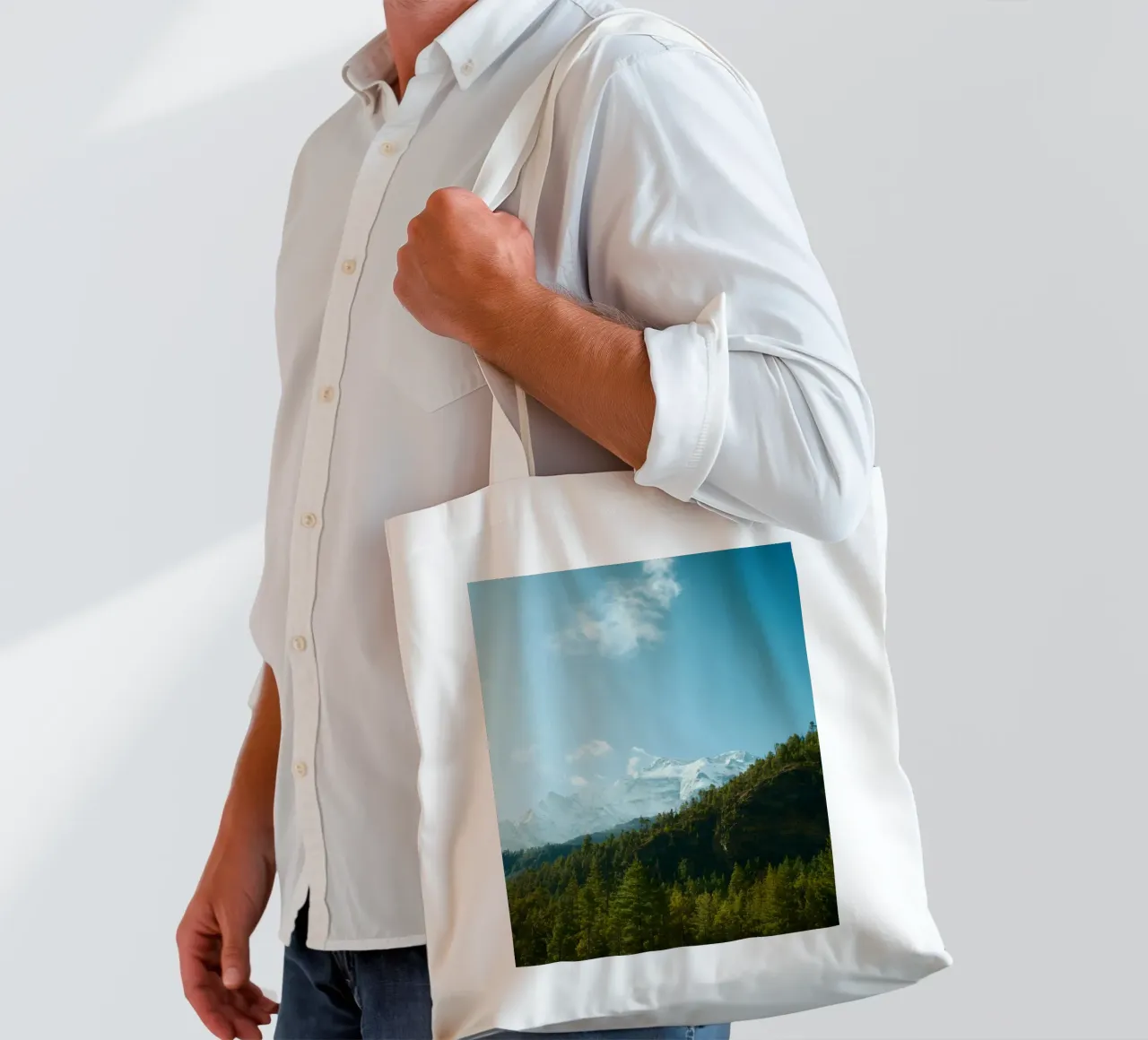 Annapurna Serenity borsa in juta da FujiPrints
