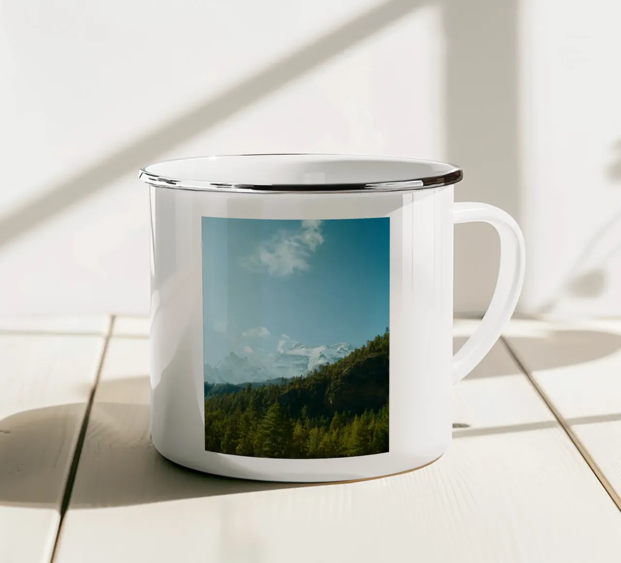 Annapurna Serenity tazza in smalto da FujiPrints