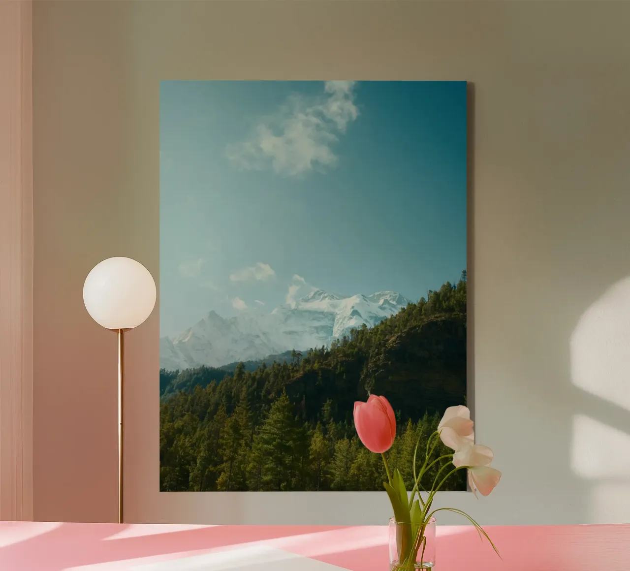 Annapurna Serenity tela con Cornice a cassetta da FujiPrints