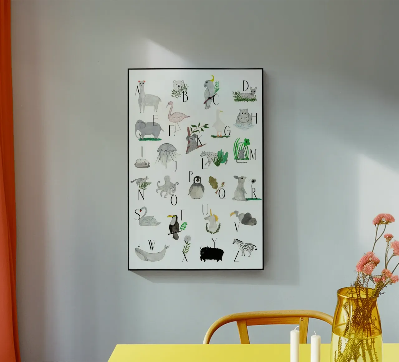 Animals with Letters plexiglass da Atelier Mave