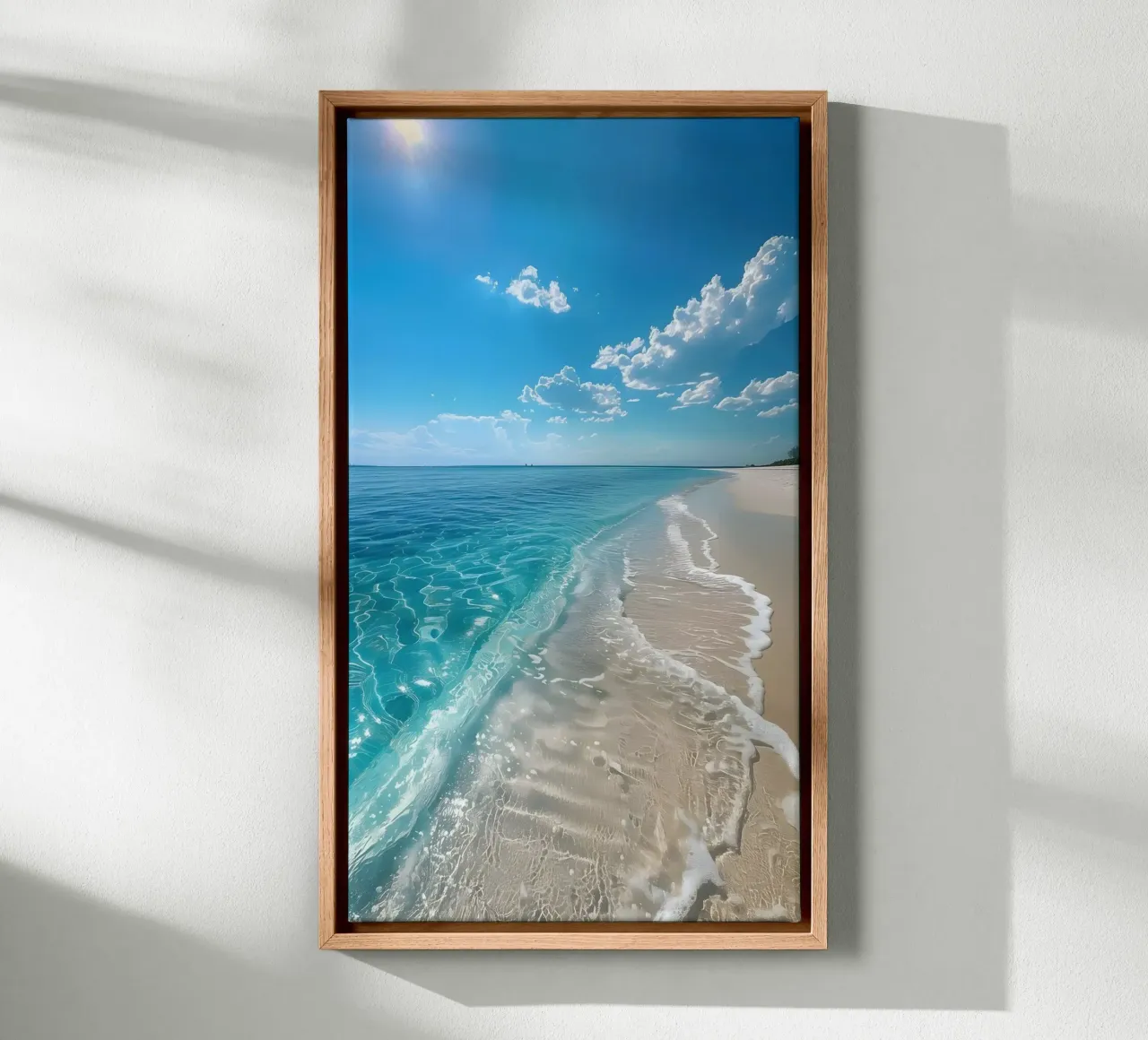 spiaggia tela con Cornice a cassetta da Manhmai