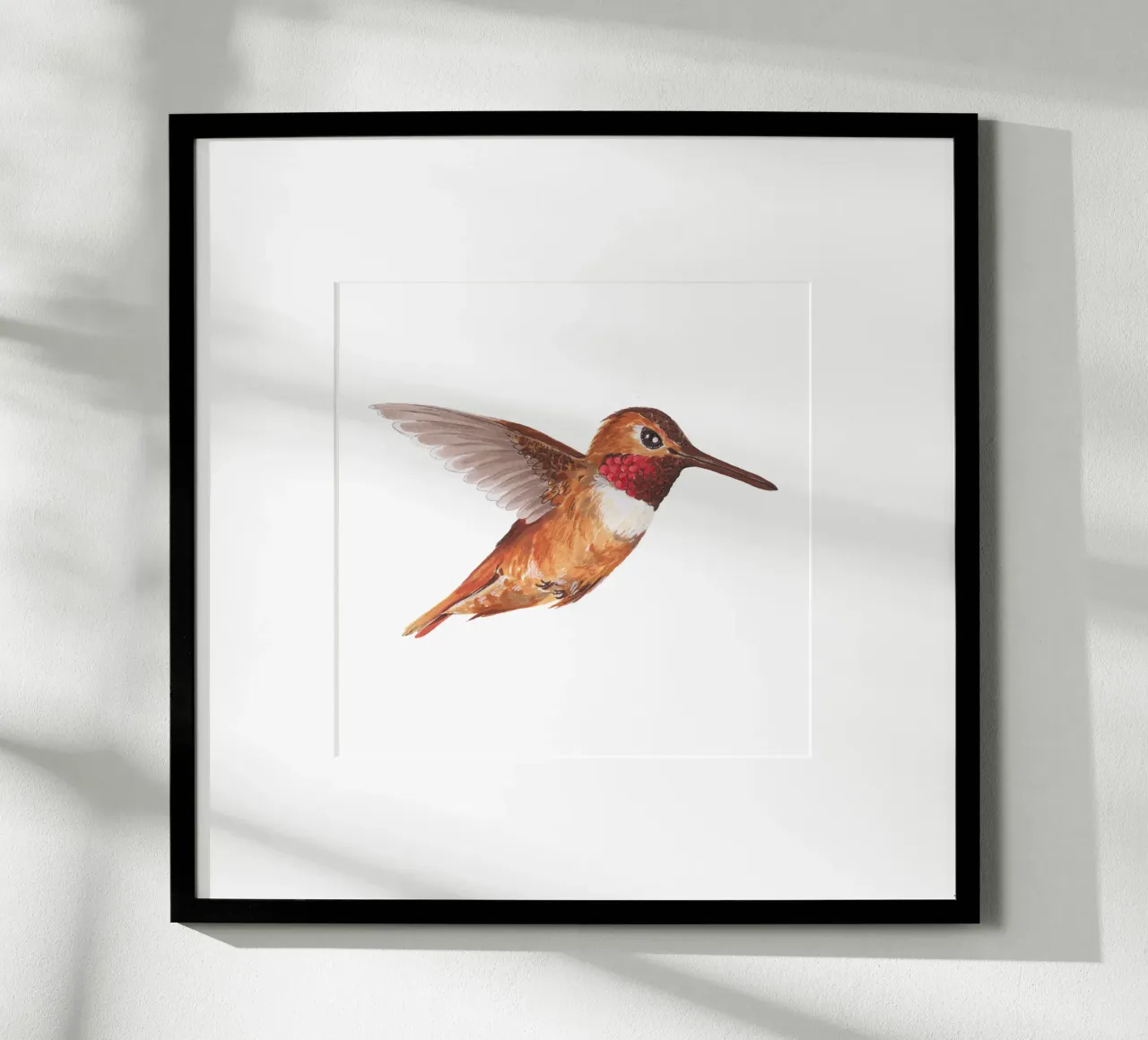 Hummingbird poster da Painted Nature